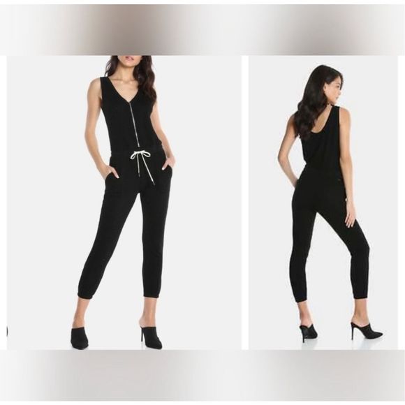 n:PHILANTHROPY | Pants & Jumpsuits | New Nphilanthropy Black Zip Front ...